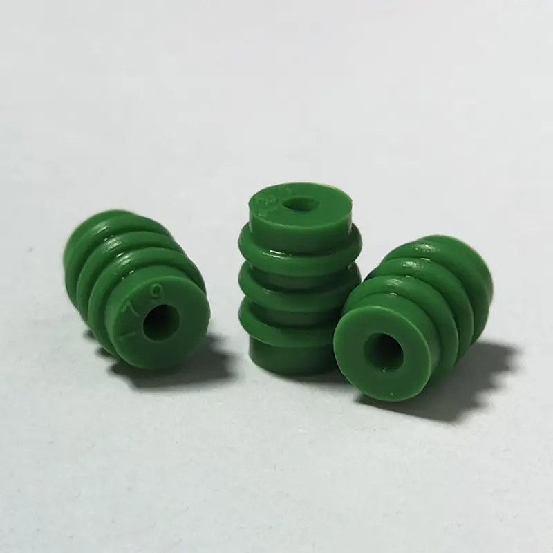 1.3mm Green Silicone Plug