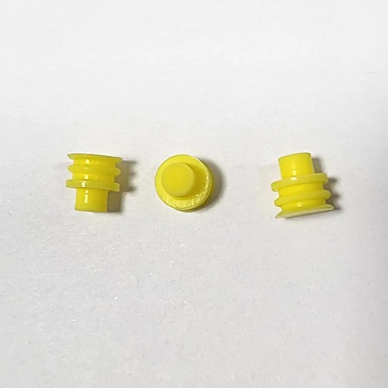 6mm Yellow Waterproof Connector Plug